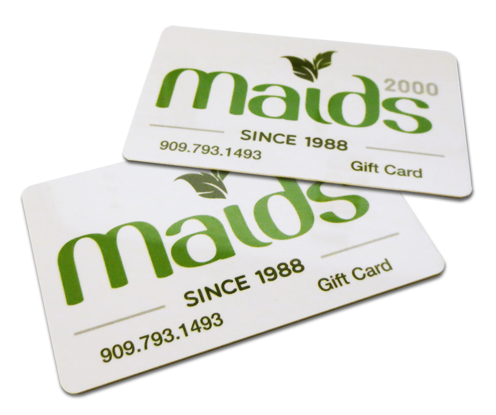 Maids2000 - Special Offers - Cleaning Gift Cards